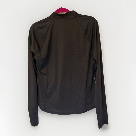 Tommy Bahama Womens Sz L Black Golf UPF Blouse Shirt Top Tropical Beach - Picture 5 of 9